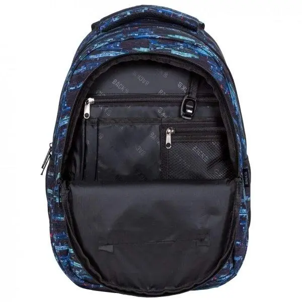 Rucsac școlar BackUP Glitch PLB4O111
