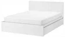 Кровать IKEA Malm 4 ящика 180x200см, белый
