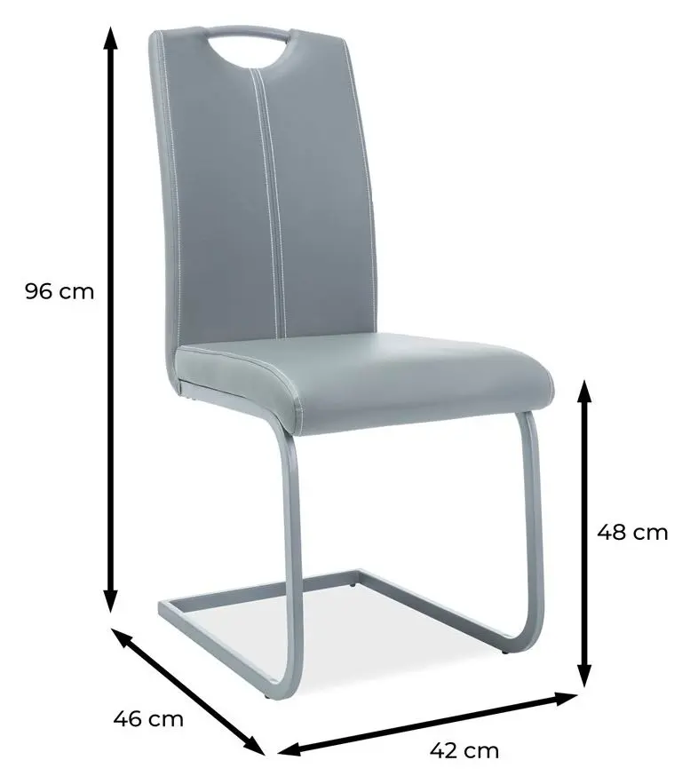 Scaun Signal H148 Eco, gri