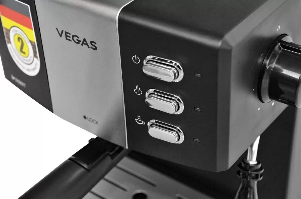 Электрокофеварка Vegas VCM-9070B, черный