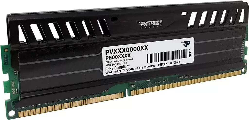 Оперативная память Patriot Viper Black Mamba Edition 8GB DDR3-1600MHz, CL10, 1.5V