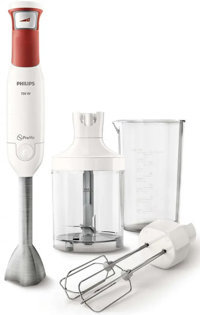 Блендер Philips HR2642/40, белый/красный