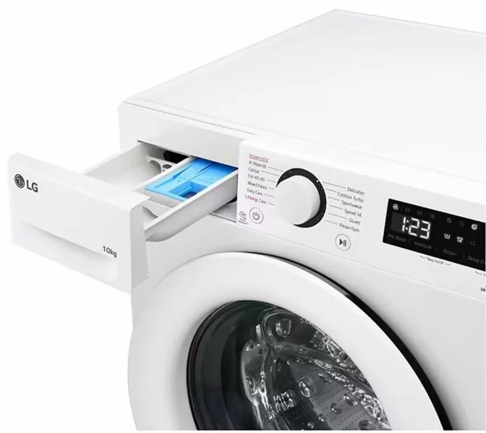 Maşină de spălat rufe LG F4WR510SWW, alb
