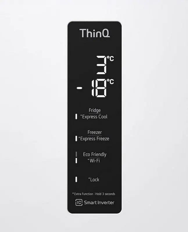 Холодильник LG GBB72SWDMN, белый
