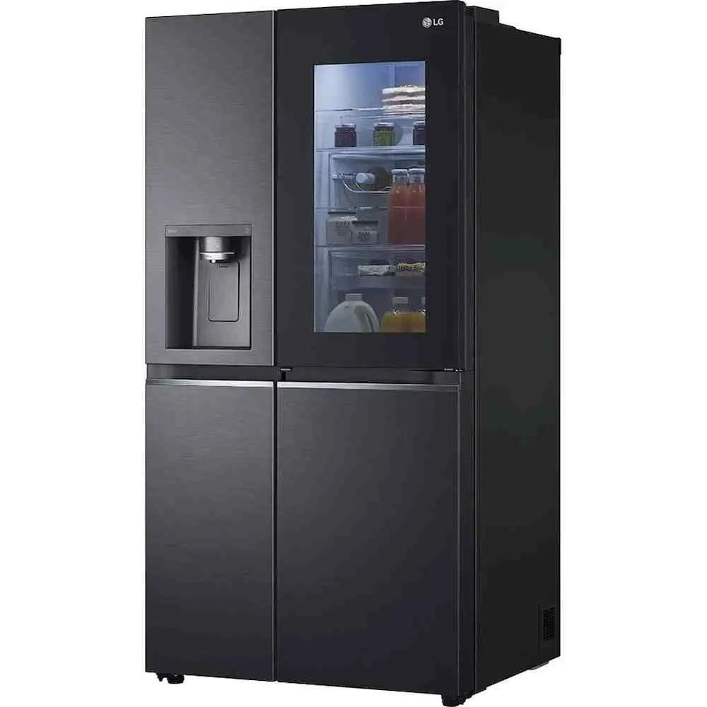 Frigider LG GSXV90MCDE, negru/inox pe tehnoparc.md Frigider LG GSXV90MCDE, negru/inox