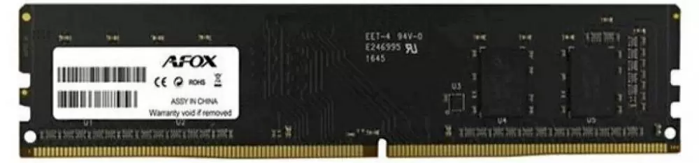 Оперативная память AFOX 4ГБ DDR4-2666MHz, CL19, 1.2V