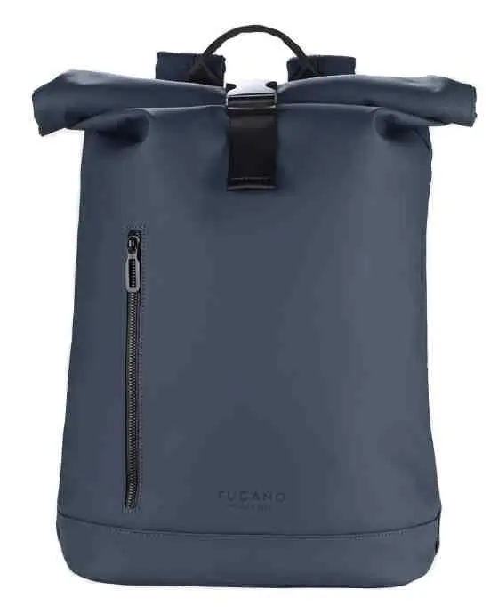 Rucsac Tucano Gommo Rolltop 15.6, albastru