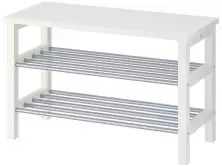 Dulap pentru încălțăminte IKEA Tjusig 81x50cm, alb