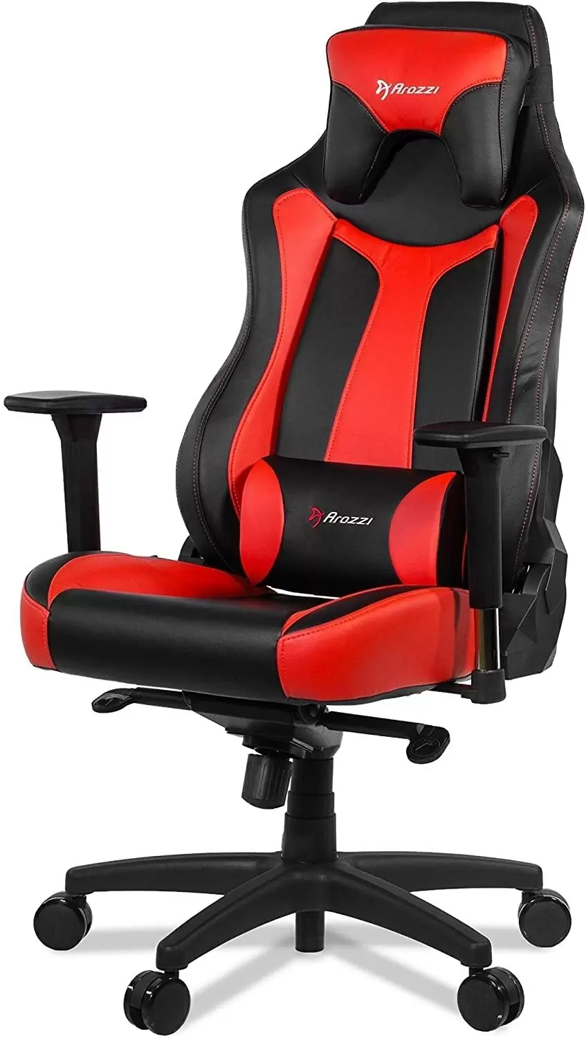 Компьютерное кресло Arozzi Vernazza, черный/красный