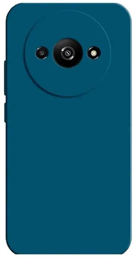 Husă de protecție WOO Liquid Silicone Redmi A3 (WOOCLSRDA3BL), albastru
