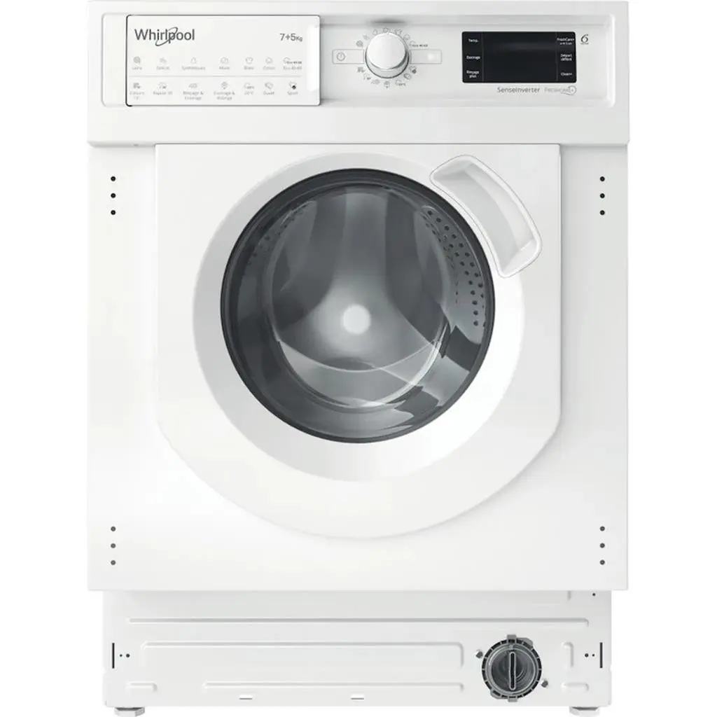 Встраиваемая стиральная машина Whirlpool BI WDWG 751482 EU N, белый