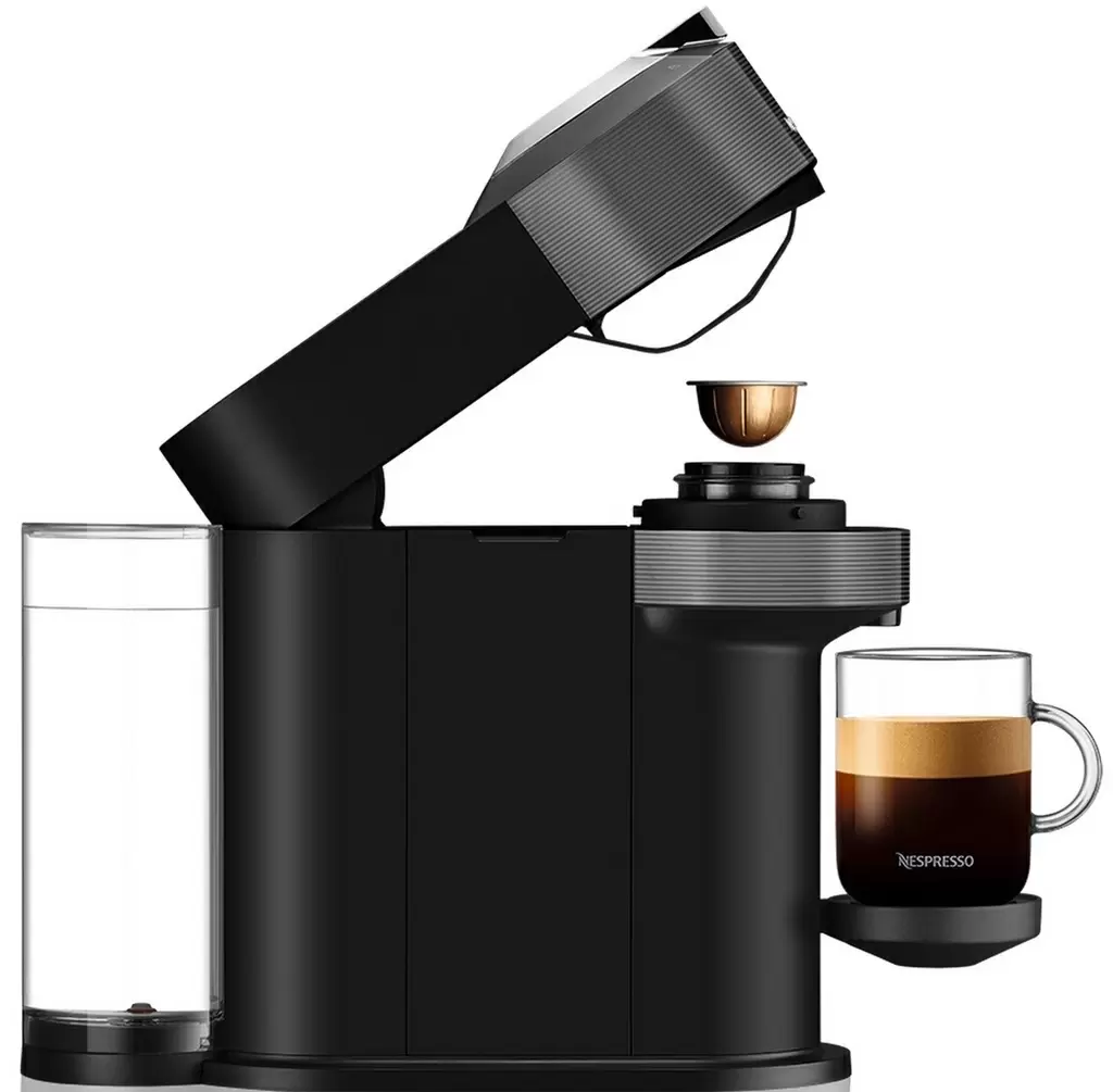 Cafetieră electrică Delonghi Nespresso Vertuo Next ENV120.GY, gri