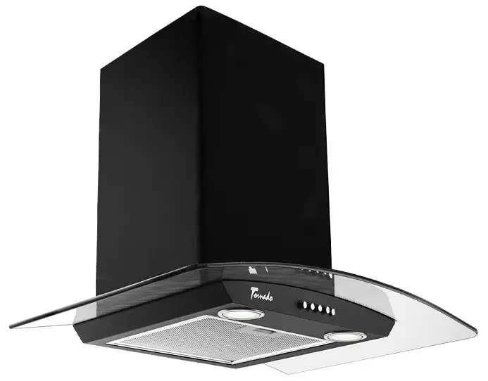 Вытяжка Tornado Eva 1200 (60) LED, черный