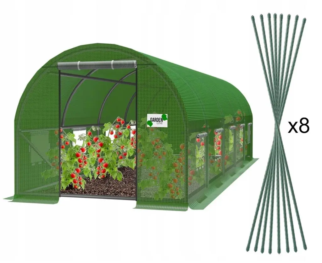 Парник (теплица) GardenLine TUN5620 8x3x2m