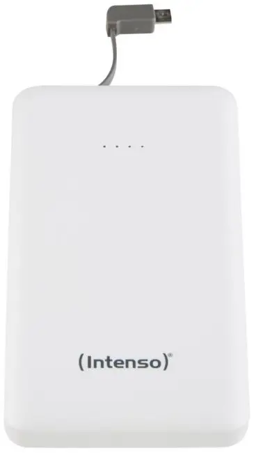 Acumulator extern Intenso Intenso® Mobile Chargingstation, 10000 mAh, Slim, alb pe tehnoparc.md Acumulator extern Intenso Intenso® Mobile Chargingstation, 10000 mAh, Slim, alb