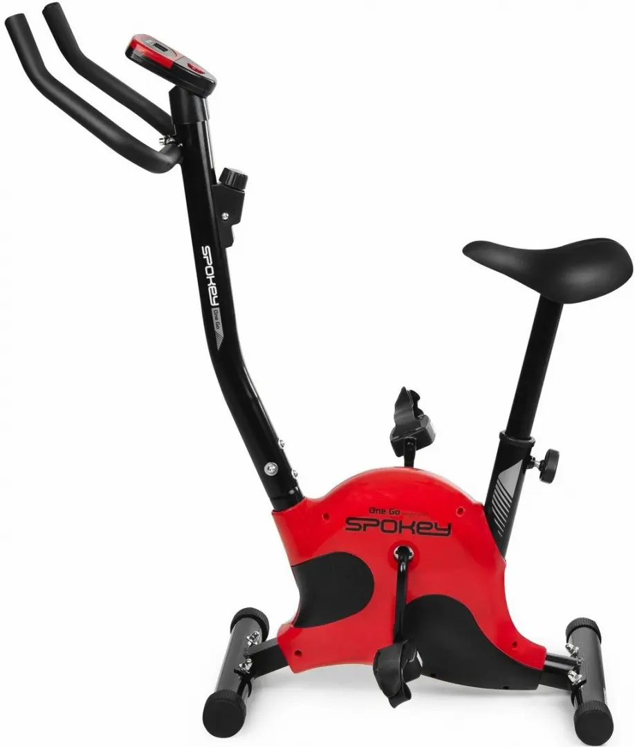 Bicicletă fitness Spokey Onego, roșu/negru