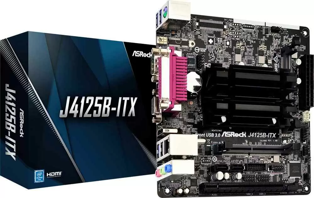 Материнская плата ASrock J4125B-ITX