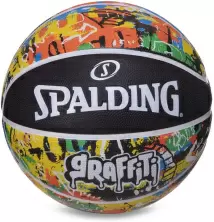 Мяч баскетбольный Spalding Graffiti Multicolor, разноцветный