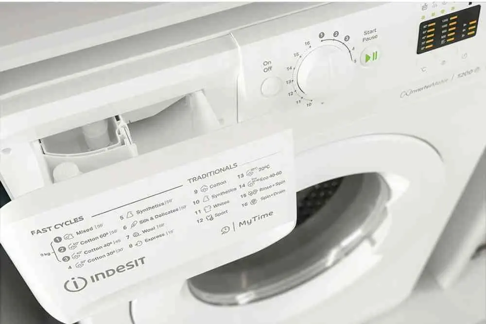 Maşină de spălat rufe Indesit MTWA 91284 W EE, alb