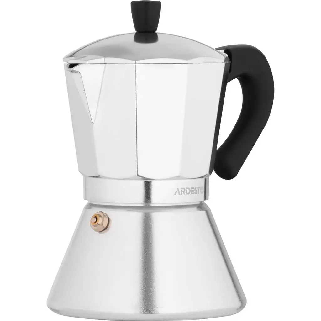 Кофеварка гейзерная Ardesto AR0809AI, нержавеющая сталь
