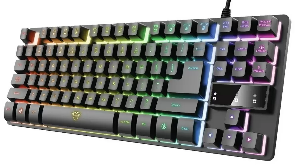 Tastatură Trust GXT 833 Thado RU, negru