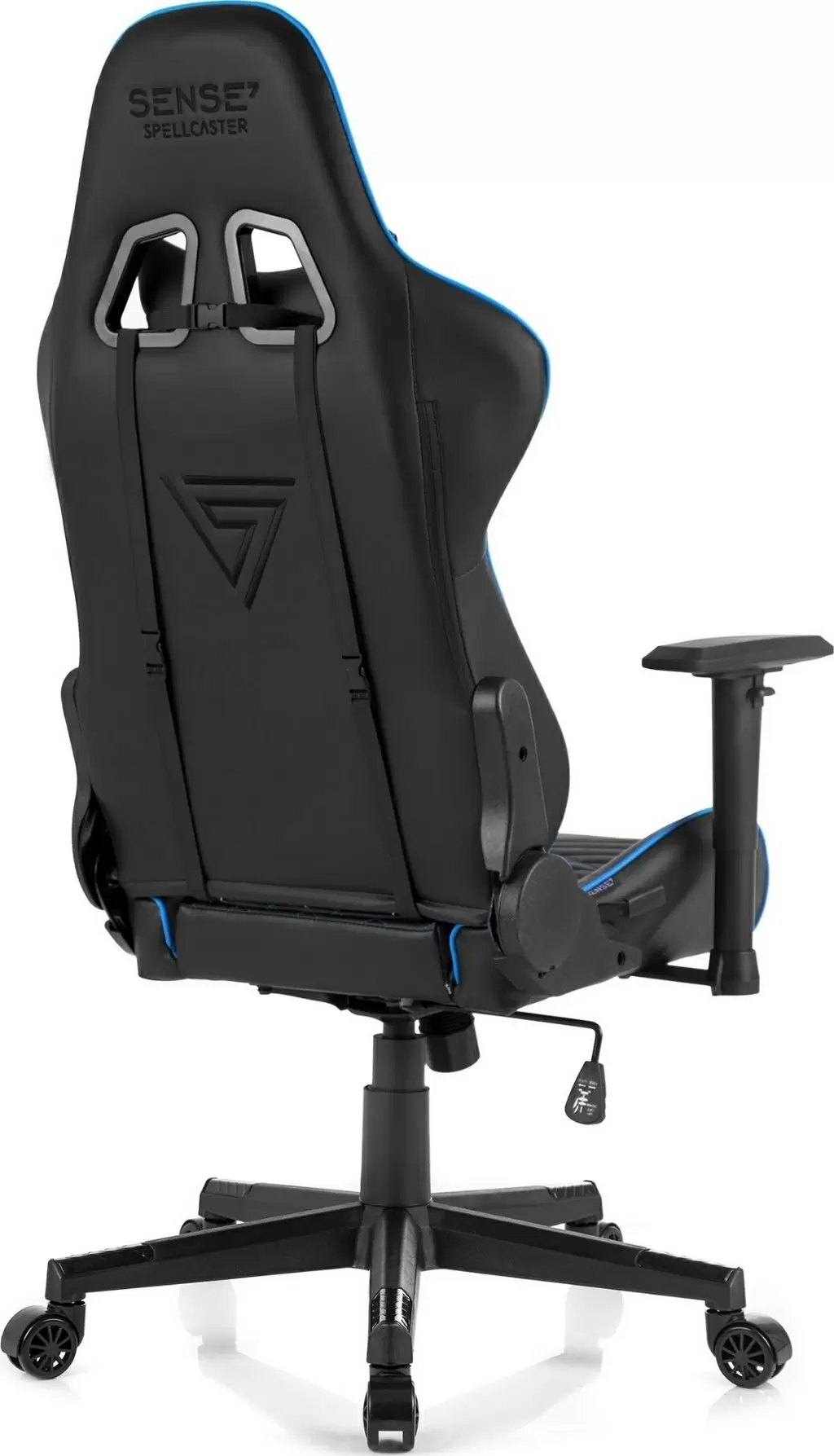 Компьютерное кресло SENSE7 Spellcaster, черный/синий