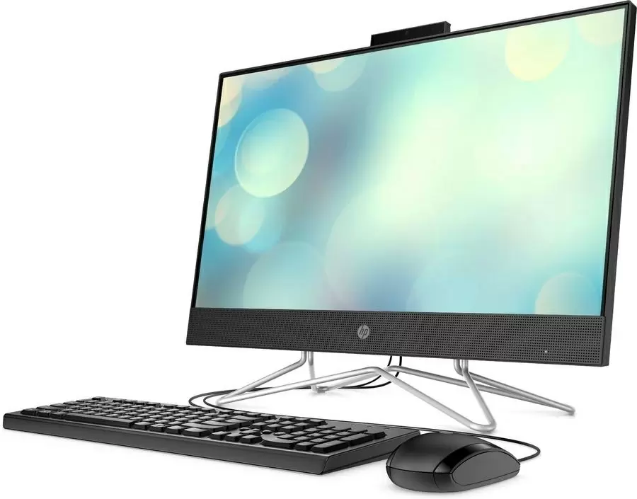 All-in-One HP AiO 24-df1017ur (23.8"/FHD/Core i3-1125G4/8GB/256GB), negru