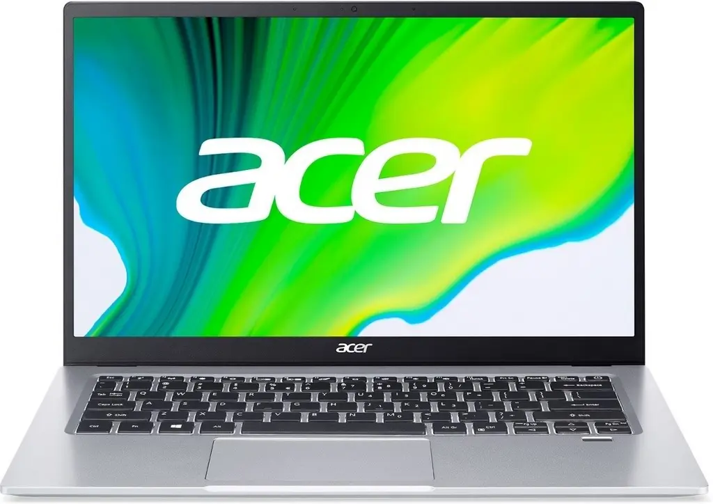 Laptop Acer Swift 1 (14"/FHD/Pentium Silver N6000/4G/256GB/UHD Graphics), argintiu
