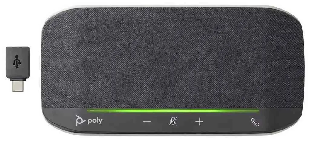 Difuzor Poly Sync 10 USB-A/USB-C, argintiu pe tehnoparc.md Difuzor Poly Sync 10 USB-A/USB-C, argintiu