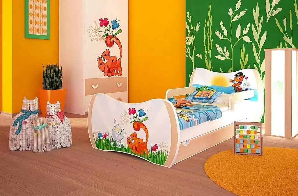 Mobilă pentru copii Happy Babies Dream 16, alb/light pear