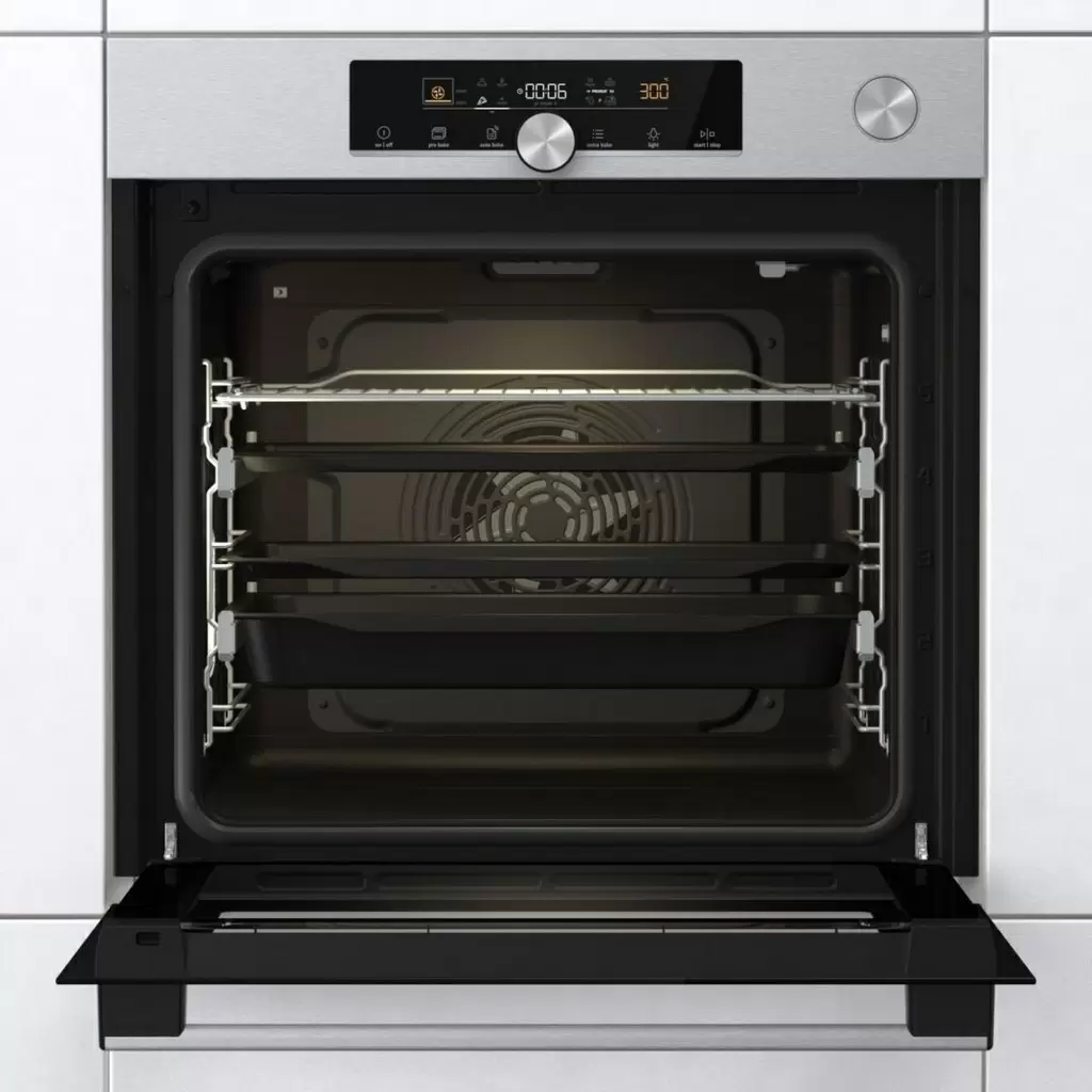 Электрический духовой шкаф Gorenje BSA 6747 A04X, нержавеющая сталь