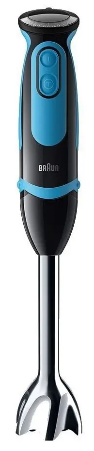 Блендер Braun MQ5264BKBL, черный/синий на tehnoparc.md Блендер Braun MQ5264BKBL, черный/синий