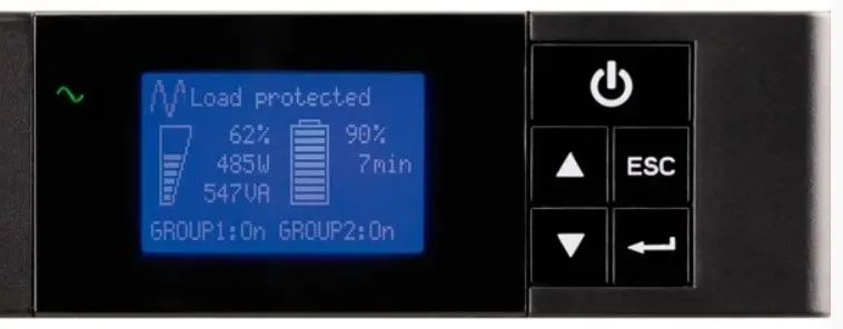 Источник бесперебойного питания Eaton 5P 1150i Rack1U