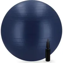 Fitball Spokey Fitball 55cm, albastru