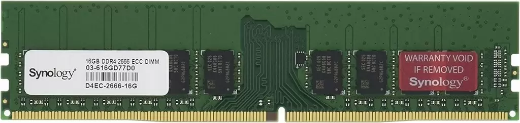 Оперативная память Synology 16ГБ DDR4-2666Mhz, 1.2V