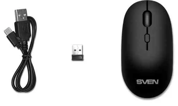 Mouse Sven RX-222W, negru
