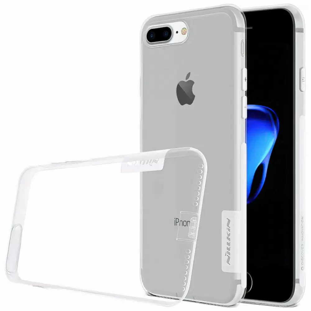 Чехол Nillkin iPhone 7/8 Plus Ultra thin TPU Nature, прозрачный