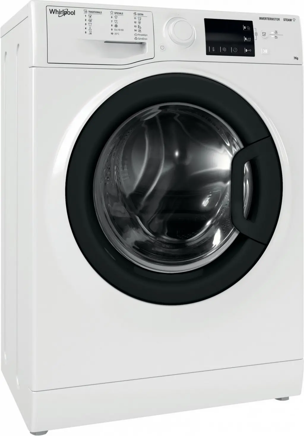 Maşină de spălat rufe Whirlpool WRSB 7259 WB EU, alb