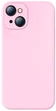 Чехол Baseus Liquid Silica Gel Protective Case For iPhone 13, розовый на tehnoparc.md Чехол Baseus Liquid Silica Gel Protective Case For iPhone 13, розовый