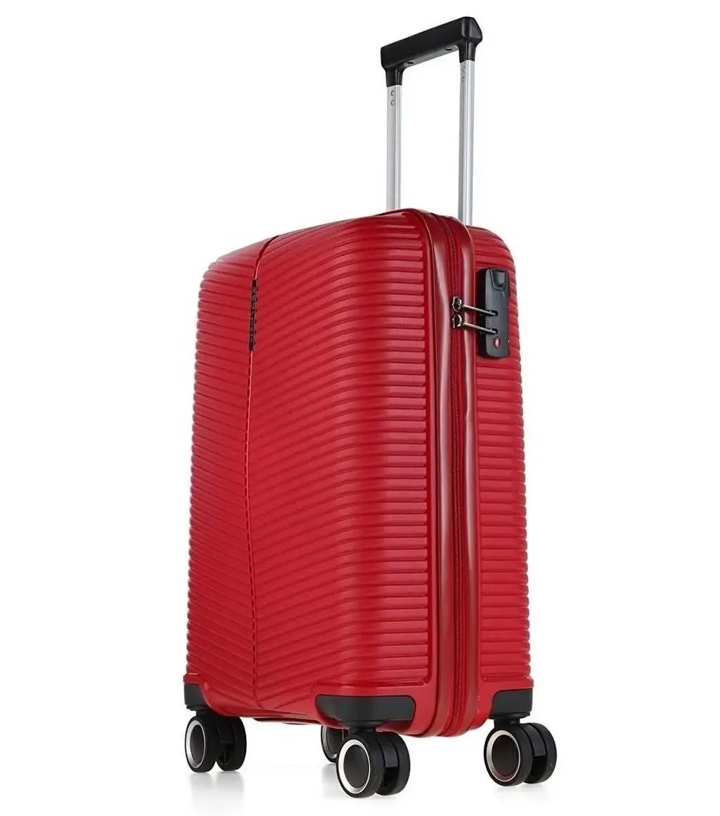Комплект чемоданов CCS 5224 Set, бордовый