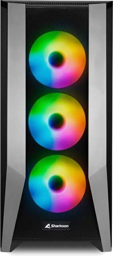 Корпус Sharkoon TG7M RGB, черный