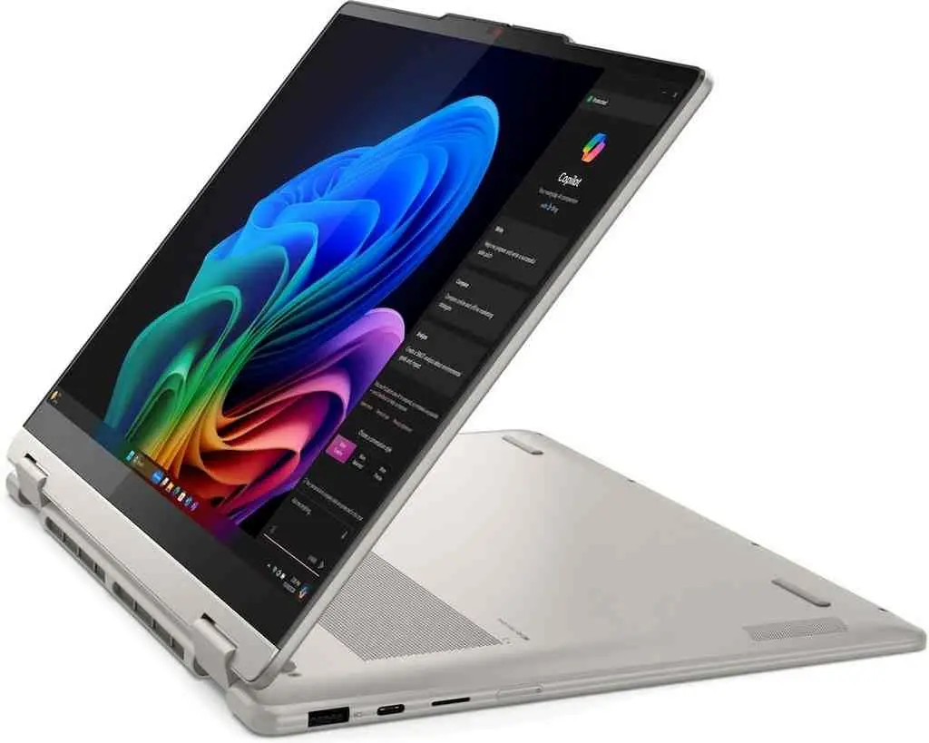 Ноутбук Lenovo Yoga 7 2-in-1 14AKP10 (14.0"/FHD/Ryzen AI 7 350/24GB/1TB/Radeon Graphics), золотой