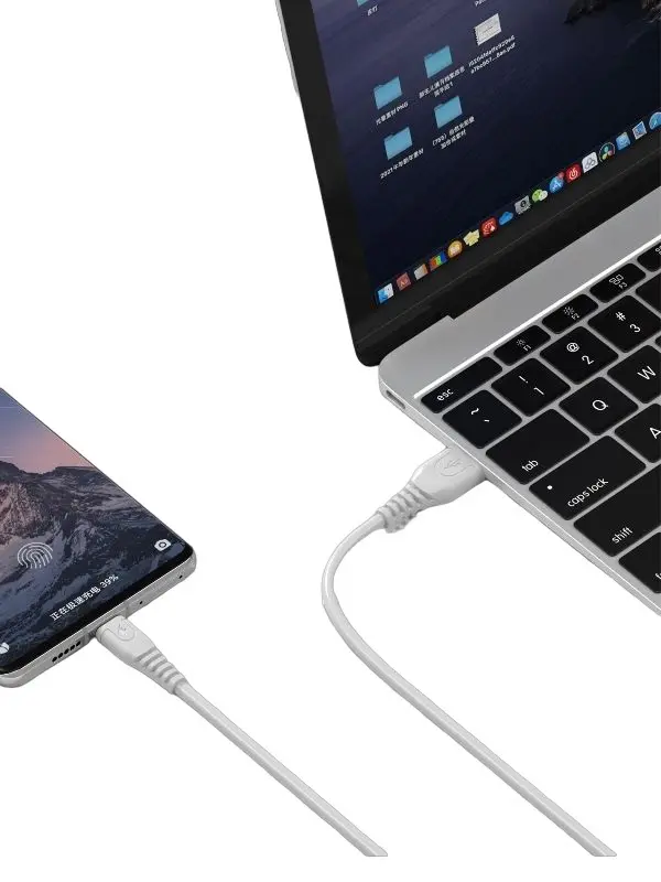 Cablu USB Jokade JOKCAUTOMZWH USB to Micro USB 1m, alb
