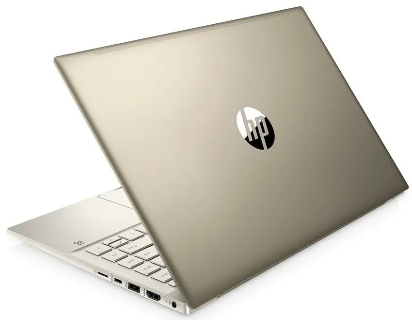 Ноутбук HP Pavilion 14-ec0040ur (14"/FHD/Ryzen 5 5500U/8GB/512GB/AMD Radeon), золотой