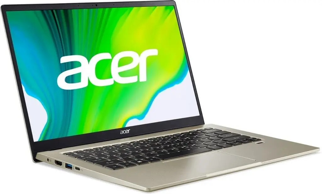 Ноутбук Acer Swift 1 (14"/FHD/Pentium Silver N6000/8GB/512GB/Intel UHD), золотой