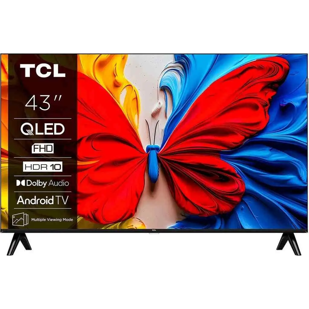 Televizor TCL 43V5C, negru
