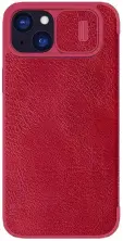 Чехол Nillkin Apple iPhone 15 Qin Pro, красный