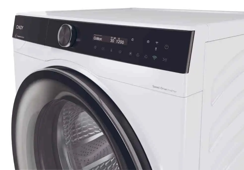 Maşină de spălat rufe Candy BS 410B10-S, alb