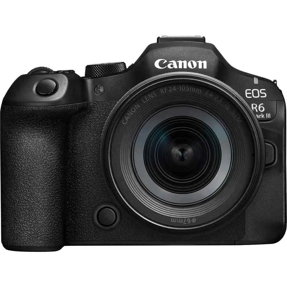 Системный фотоаппарат Canon EOS R6 Mark III & RF 24-105mm f/4 L IS USM Kit, черный