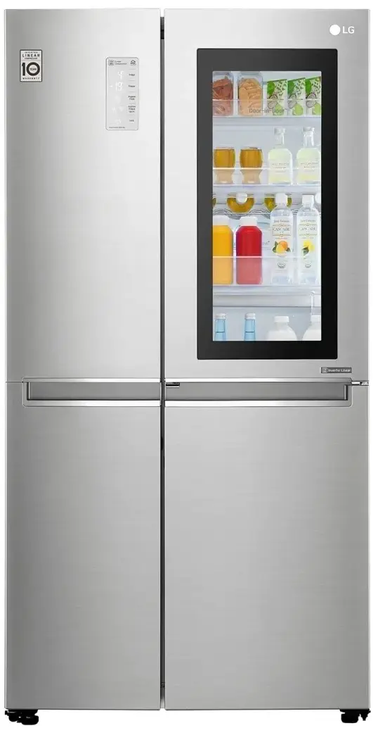 Холодильник LG GC-Q247CADC, нержавеющая сталь на tehnoparc.md Холодильник LG GC-Q247CADC, нержавеющая сталь